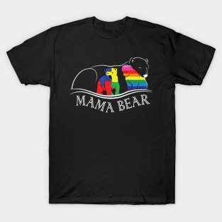 Mama Bear PRIDE and Autism Shirt T-Shirt